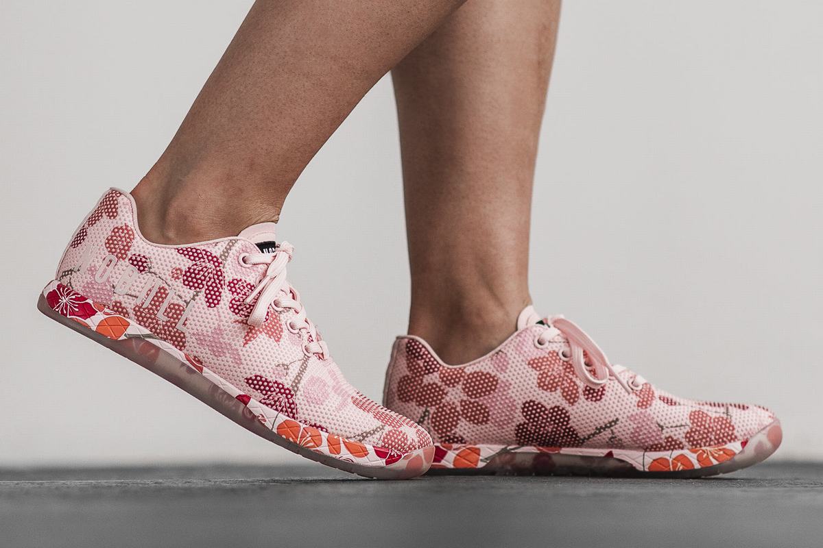 Nobull Superfabric Women's Trainers Pink | Australia (FI2578)